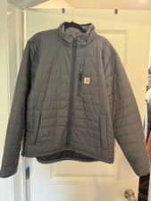 JAQUETA MASCULINA ISOLADA RAIN DEFENDER Carhartt - ajuste relaxado 2 quente Tamanho Grande Nova comprar usado  Enviando para Brazil