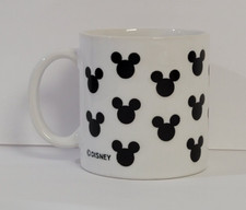 Caneca Disney Mickey Mouse Silhueta - Preto e Branco - Logotipo Ícone CABEÇA E ORELHAS comprar usado  Enviando para Brazil