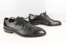 Derby cuir noir d'occasion  Pleumartin