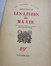 Miller henry livres d'occasion  Le Havre-