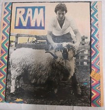 PAUL & LINDA MCCARTNEY RAM APPLE VINYL LP 1971 RECORD ALBUM, usado comprar usado  Enviando para Brazil