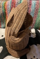 Vintage 70s wicker for sale  ROCHDALE