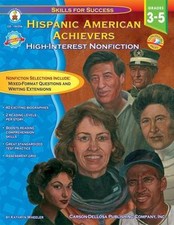 Hispanic American Achievers, Grades 3 - 5 (Skills for Success) comprar usado  Enviando para Brazil