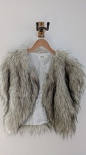 Faux fur shrug for sale  LONDON