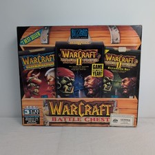Warcraft Battlechest 3 CDs [PC Big Box Varejo] Retro Warcraft & Warcraft II RARO comprar usado  Enviando para Brazil