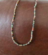 Agate beaded necklace for sale  STOKE-ON-TRENT
