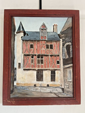 Antique painting oil d'occasion  Expédié en Belgium