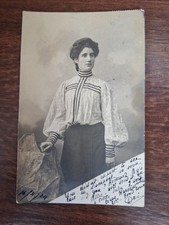 Postcard lady standing for sale  NORTHAMPTON