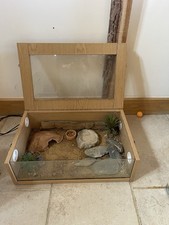 Vivarium glass wooden for sale  ONGAR