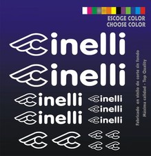 KIT PEGATINAS - STICKERS - VINILO - VINYL - BICICLETA - BIKE - CINELLI - LAMINA comprar usado  Enviando para Brazil