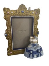 Moldura vintage Hello Kitty Sanrio rara 2003 ouro 4”X6” fotos comprar usado  Enviando para Brazil
