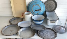 Vintage graniteware enamelware for sale  Marshfield