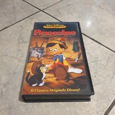 Vhs pinocchio walt usato  Parma
