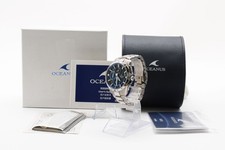 [N Estado perfeito/caixa] Relógio masculino Casio Oceanus OCW-S4000 rádio solar azul JAPÃO comprar usado  Enviando para Brazil
