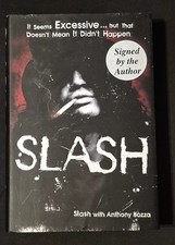 LIVRO ASSINADO AUTOGRAFADO POR SLASH 1ª edição autobiografia Guns N' Roses GNR comprar usado  Enviando para Brazil