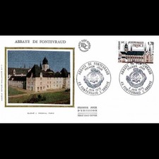 Fdc soie abbaye d'occasion  Crécy-la-Chapelle