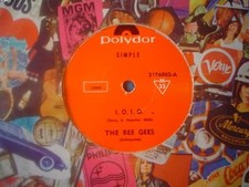 BEE GEES | IOIO-NOVIA | ARGENTINA | 7" | ORIGINAL | POLYDOR 2176002 | NM, usado comprar usado  Enviando para Brazil