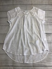 lacey white blouse med for sale lacey white blouse med for sale Lititz