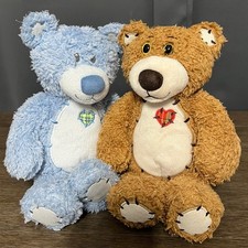 Primeiro e principal conjunto de pelúcia azul e marrom urso de pelúcia tender comprar usado  Enviando para Brazil