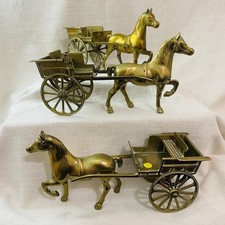 Vintage brass horse for sale  LONDON