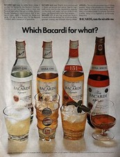 1970 bacardi rum for sale  Galway