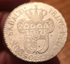 Moneta soldi 1796 usato  Olbia