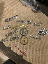 🌹*Leia* Muitos CDMs raros Honda Civic El1.6 dourado porta-malas traseiro emblema logotipo emblema fabricante de equipamento original, usado comprar usado  Enviando para Brazil