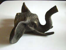 Tete elephant bronze d'occasion  Pellevoisin