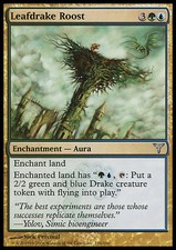 Mtg leafdrake roost usato  Bari