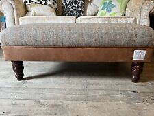 Harris tweed footstool for sale  COTTINGHAM