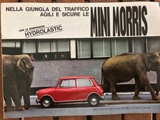 Mini morris depliant usato  Torre Canavese