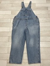 Macacão feminino Old Navy 20 azul algodão jeans comprar usado  Enviando para Brazil