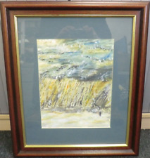 Framed watercolour salmon for sale  MIRFIELD