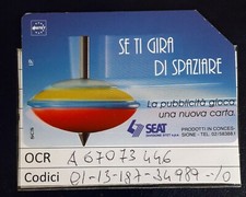 Scheda telefonica usata usato  Roma