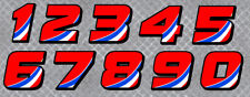 Sticker numero course d'occasion  Châtillon