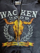 Wacken 2009 kapuzenjacke gebraucht kaufen  Dresden