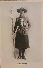 Girl guide postcard for sale  RYE