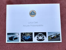 Prospekt lotus modellprogramm gebraucht kaufen  Bad Homburg v. d. Höhe