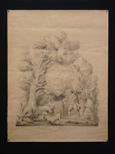 Antique drawing 49cm d'occasion  Expédié en Belgium