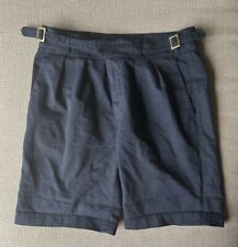 Rubinacci shorts dunkelblau gebraucht kaufen  Versand nach Germany