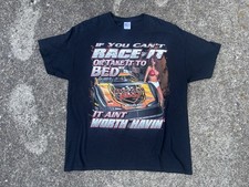Camiseta Dirt Track Racing SE VOCÊ NÃO PODE LEVÁ-LA PARA A CAMA NÃO VALE A PENA TER GG comprar usado  Enviando para Brazil