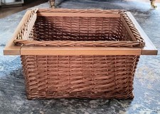 Wicker storage basket for sale  BEXLEY
