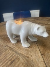 Polar bear tealight for sale  CHESTER