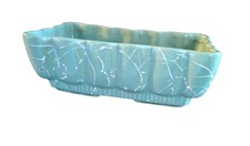 Vintage Robinson Ransbottom RRP Plantador Roseville Ohio Espuma do Mar Espuma Azul Splatter MCM, usado comprar usado Vintage Robinson Ransbottom RRP Plantador Roseville Ohio Espuma do Mar Espuma Azul Splatter MCM, usado comprar usado  Enviando para Brazil