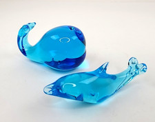Art glass blue for sale  Sequim