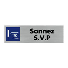 Plaque porte sonnez d'occasion  Cambrai