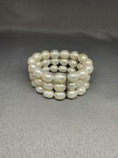 Bracelet rangs perles d'occasion  Saint-Nazaire