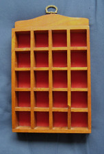 Vintage wooden display for sale  LEICESTER