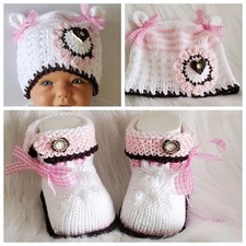 Babymütze babyschuhe set gebraucht kaufen  Baunatal