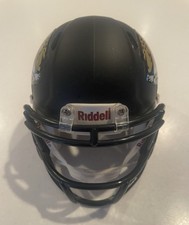 Mini capacete de futebol americano Jacksonville Jaguars NFL Riddell 3 5/8 sem caixa, usado comprar usado  Enviando para Brazil